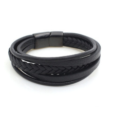 European Style Latest Double Layer Braided Leather Bracelet Straps